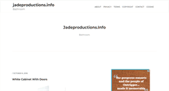 Desktop Screenshot of jadeproductions.info
