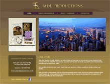 Tablet Screenshot of jadeproductions.com.hk